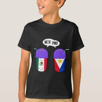 Philippines Mexico Filipino Proud Mexipino Halo Ha T-Shirt