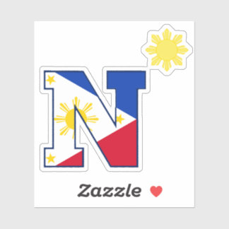 Philippines N Sticker coupe-soleil