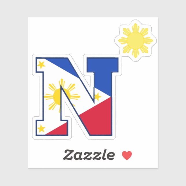 Philippines N Sticker coupe-soleil (Feuille)