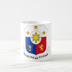 Philippines Official Coat Of Arms Heraldry Symbol Coffee Mug