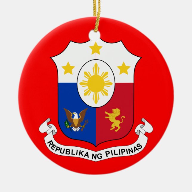PHILIPPINES - Ornement de Noël (Devant)