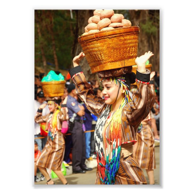 Philippines Panagbenga Festival Photo Print (Front)
