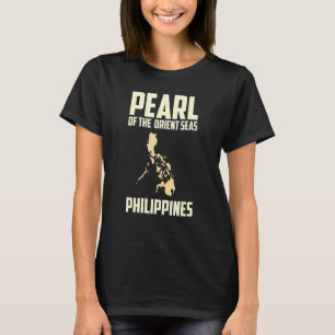 Philippines Pearl Of The Orient Seas Graphic Phili T-Shirt