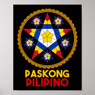 Philippines Pilipinas Filipino Christmas Parol Xma Poster