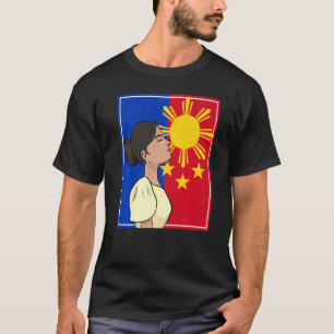 Philippines Pinay Filipina Filipiniana Proud Woman T-Shirt