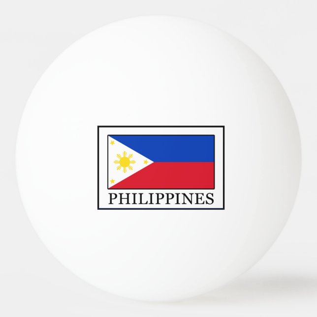 Philippines Ping Pong Ball (Front)