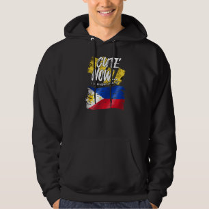 Philippines Proud Cute Now Till My Filipino Filipi Hoodie