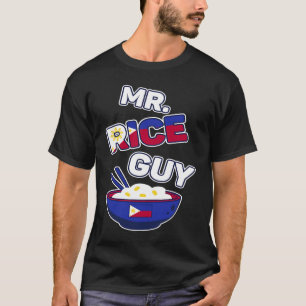 Philippines Rice Guy  Pinay and Pinoy Filipino Ric T-Shirt