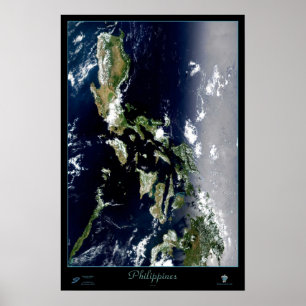 Philippines satellite poster