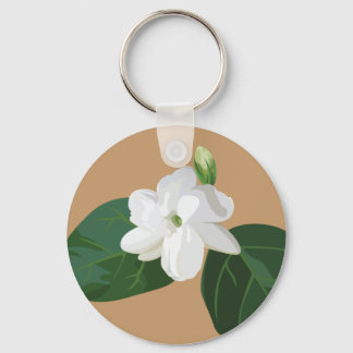 Philippines Series: Sampaguita Flower Keychain