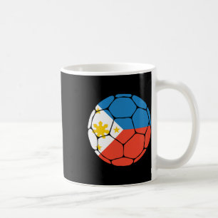 Philippines Soccer Byll Flag Jersey Futbol Filipin Coffee Mug