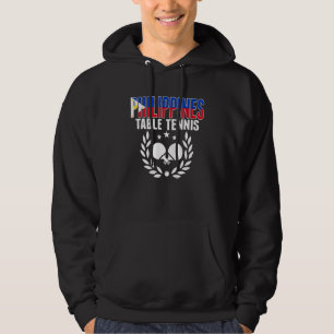 Philippines Table Tennis Fans Philippine Ping Pong Hoodie