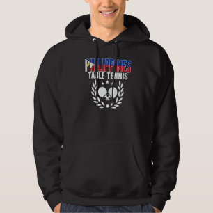 Philippines Table Tennis Fans Philippine Ping Pong Hoodie