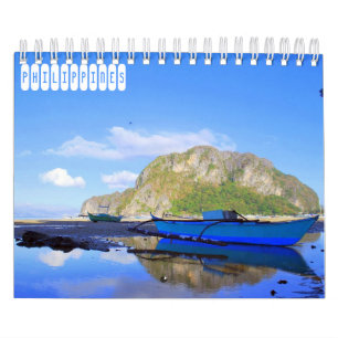 Philippines Travel Destination Calendar