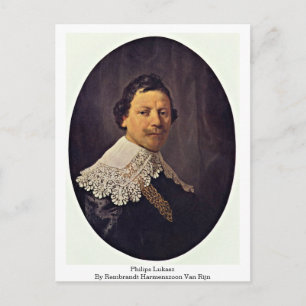 Philips Lukasz By Rembrandt Harmenszoon Van Rijn Postcard