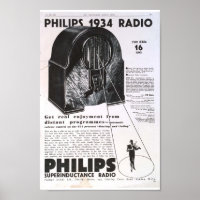 Philips radio 1934 advertisement antique retro
