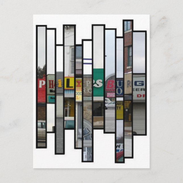 Philipsburg Postcard (Front)