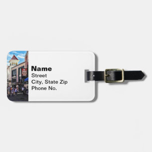 Philipsburg Sint Maarten: Shopping on Front Street Luggage Tag