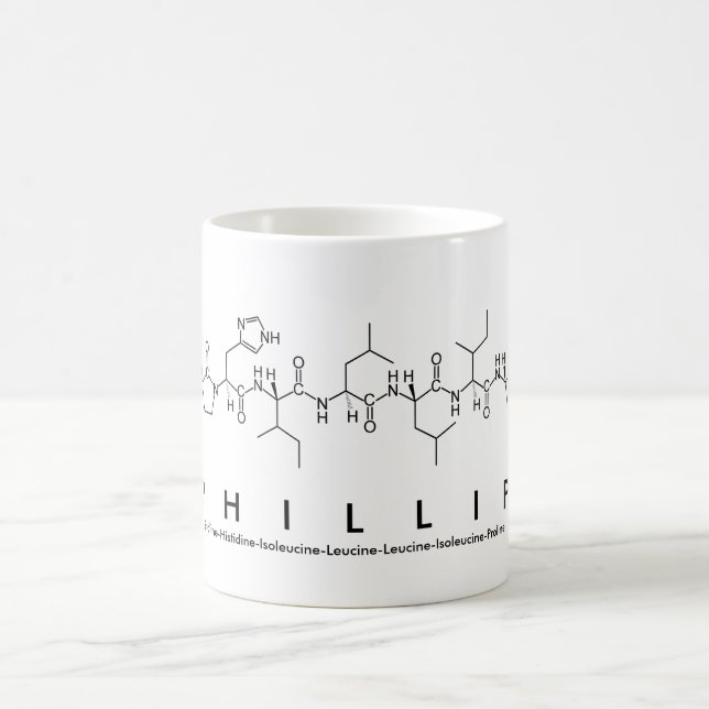 Phillip peptide name mug (Center)