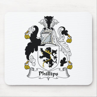 Phillips Family Crest Mouse Pad