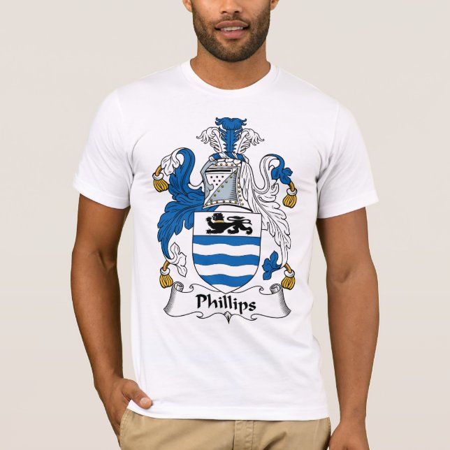 Phillips Family Crest T-Shirt (Front)