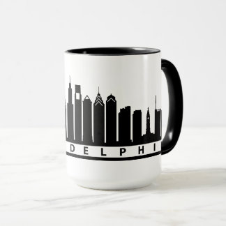 Philly 2019 Skyline Mug in Black