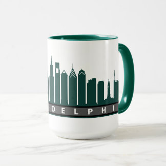 Philly 2019 Skyline Mug in Green