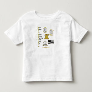 Philly Acronym Tourist Toddler Tee