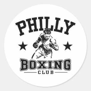 Philly Boxing Classic Round Sticker