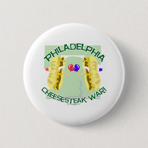 Philly Cheesteak War 2 Inch Round Button