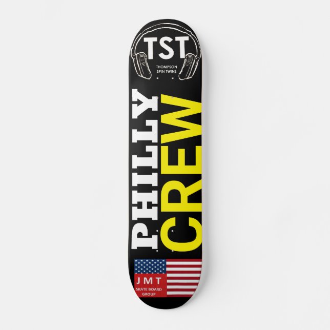 PHILLY CREW  OFFICIAL Skateboard (Front)