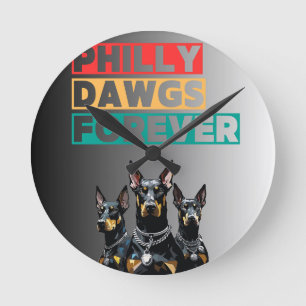 Philly Dawgs Forever Wall Clock – Philly Pride