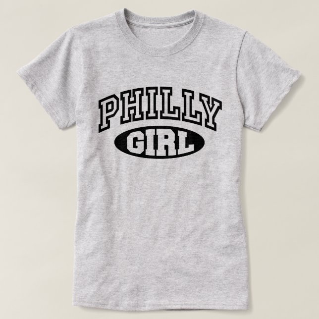 Philly Girl T-Shirt (Design Front)