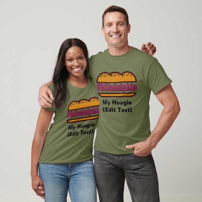 Philly Hoagie Sandwich  T-Shirt (Unisex)