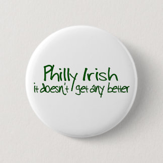 Philly Irish 2 Inch Round Button