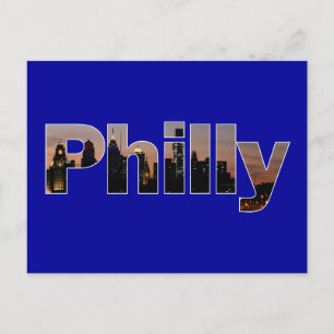 Philly Letters Postcard