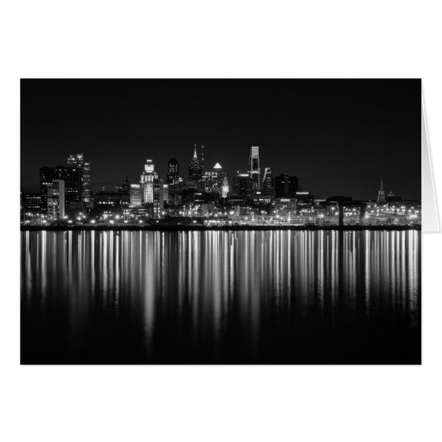 Philly night b/w (Front Horizontal)