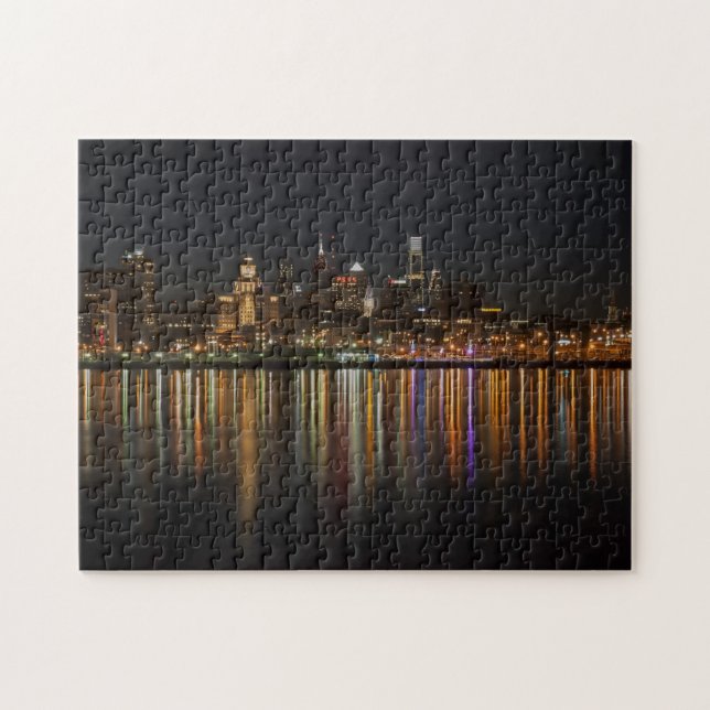 Philly night jigsaw puzzle (Horizontal)