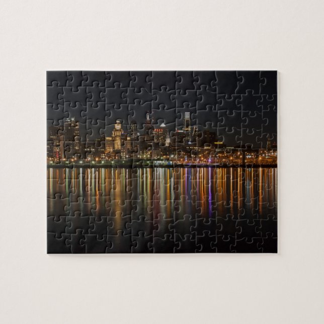 Philly night jigsaw puzzle (Horizontal)