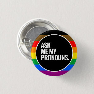 Philly Pride LGBTQPOC 1 Inch Round Button