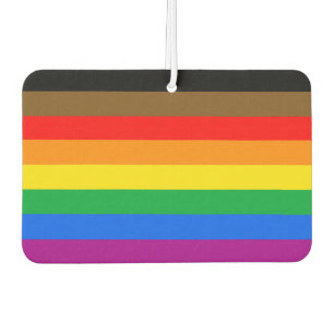 Philly Rainbow Pride Flag Air Freshener