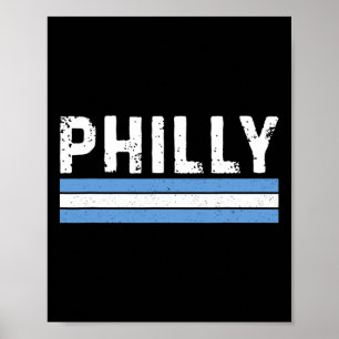 Philly Retro Vintage Philadelphia Pennsylvania Tou Poster