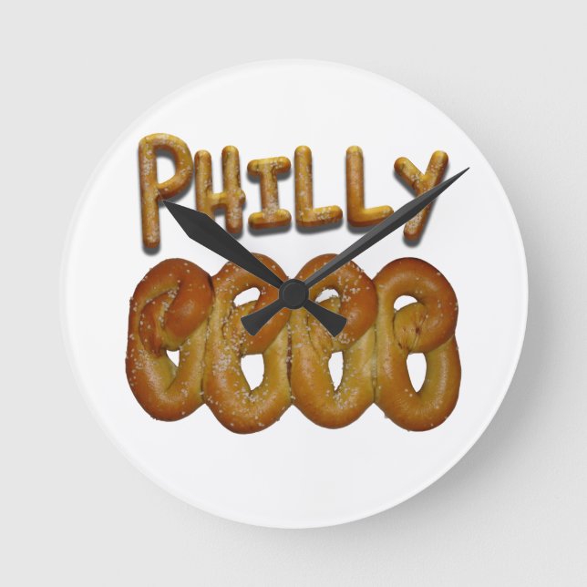 PHILLY! ROUND CLOCK (Front)