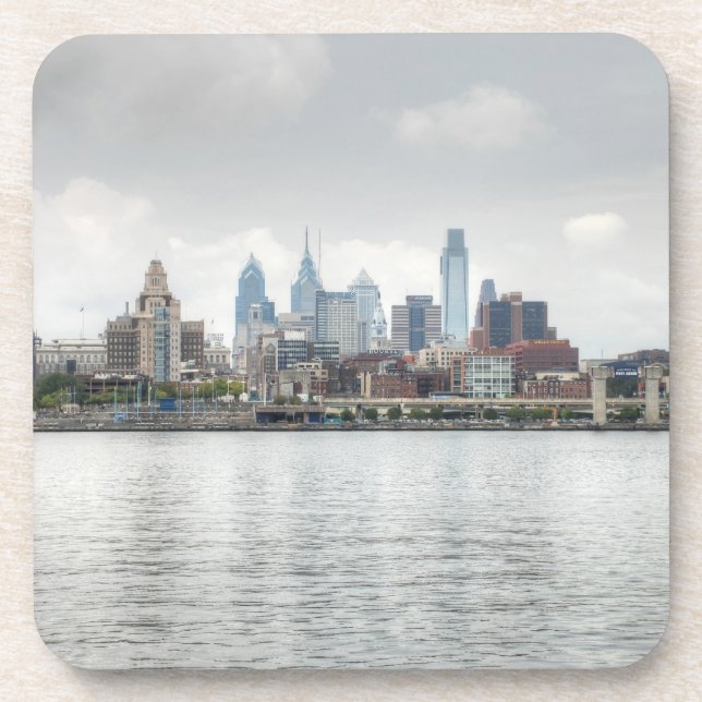 Philly skyline 2 coaster (Front)
