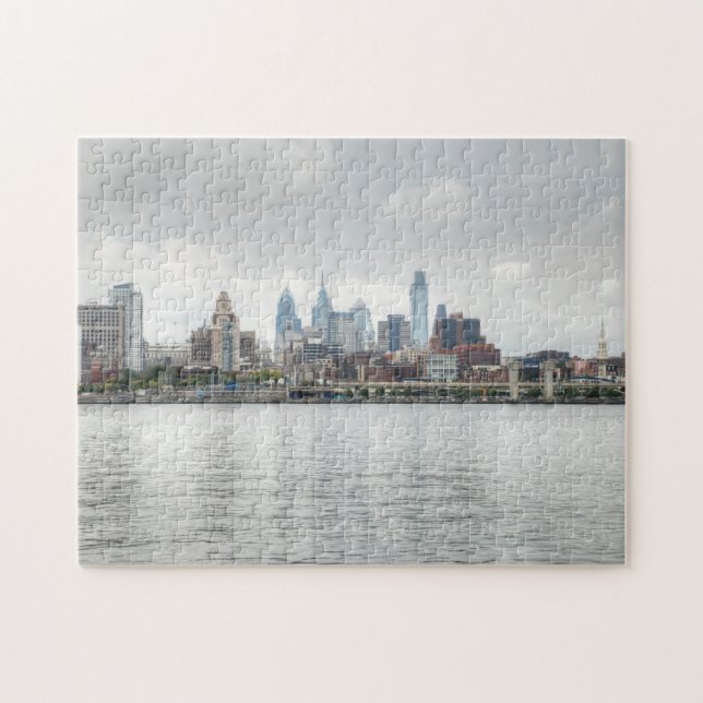 Philly skyline 2 jigsaw puzzle (Horizontal)