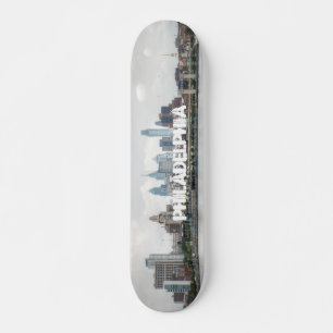 Philly skyline 2 skateboard
