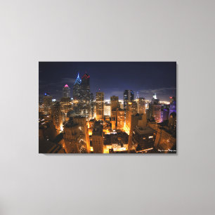 Philly Skyline Canvas Print
