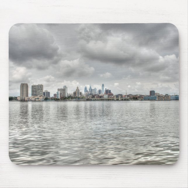 Philly skyline mouse pad (Front)