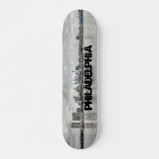 Philly skyline skateboard