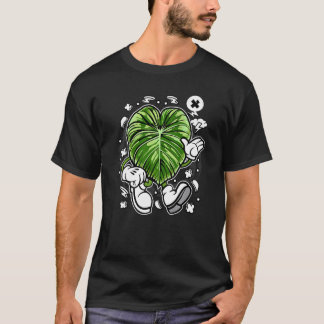 Philodendron Dean Mcdowell Oldcartoon Botany Botan T-Shirt